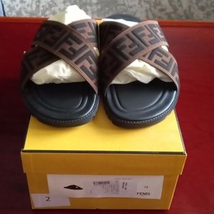Brand new fendi slippers